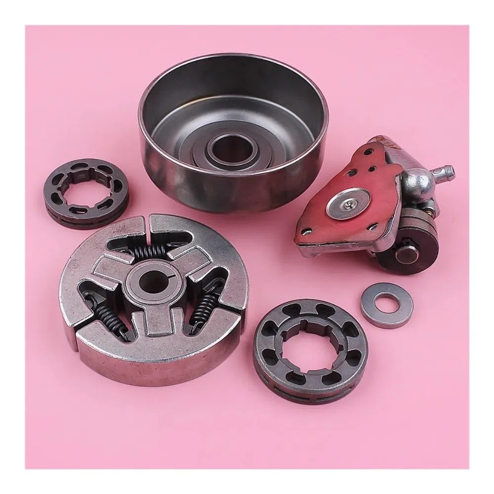 Conjunto de Aceite de Tambor de Embrague Compatible con Rueda Dentada de 8 y 7 Dientes 070 .404, Repuesto de Motosierra