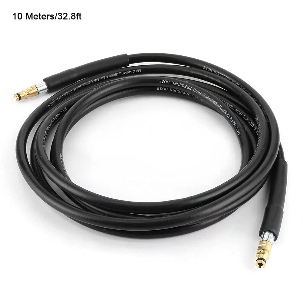 Manguera de repuesto para lavadora eléctrica de alta presión, manguera de limpieza de agua para coche Karcher K2 K3 K4 K5 (10 m)