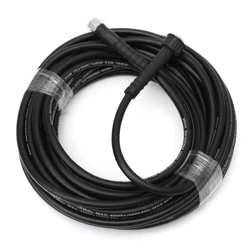 Manguera limpiadora de alta presión, 20 m, 4300 PSI, repuesto con bomba de 14 mm