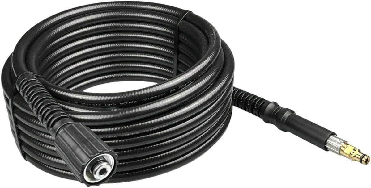Manguera de alta presión de calidad premium para limpiadores de alta presión Kärcher K2 - K7 originales / Quick Click con M22 IG / 2.641-706.0/26417060 / 2641706/2641-7060 - Longitud seleccionable (40