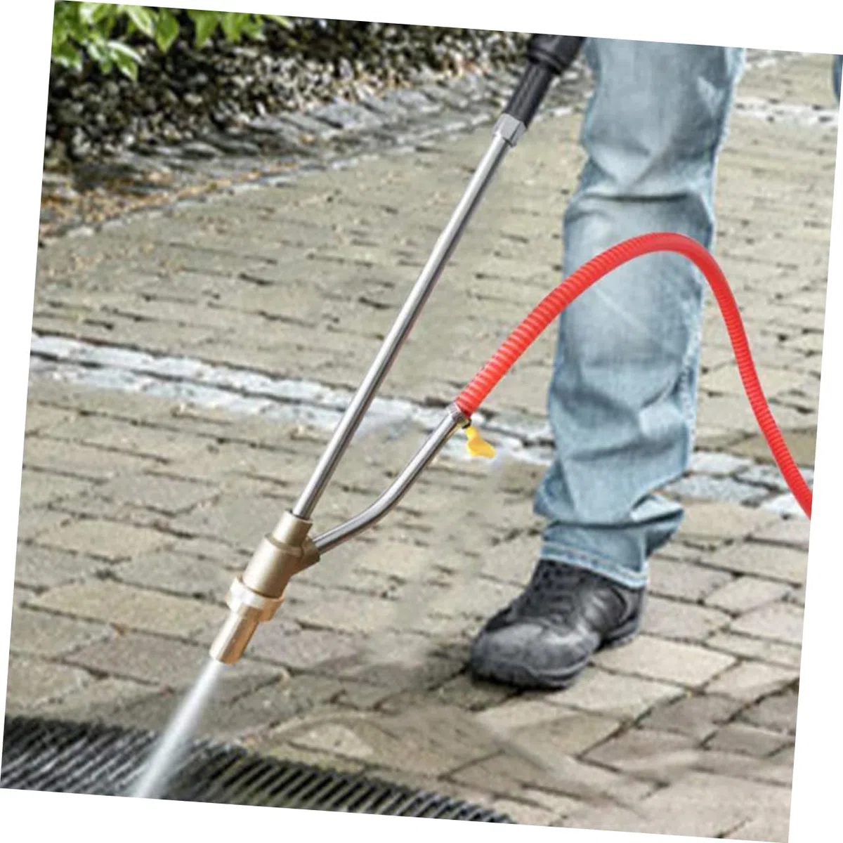 Gatuida Accesorios de Chorro de Arena Herramienta de Desoxidación Profesional Kit de Arenado para Quitar Pintura Incluye Manguera y Boquillas de Cerámica para Trabajos de Jardinería