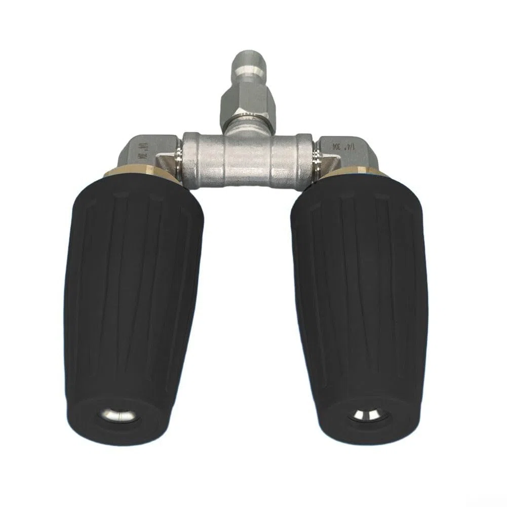Boquilla turbo, boquilla turbo para lavadora a presión, boquilla turbo giratoria de alta presión de 1/4 pulgadas, 4000 PSI para césped y jardín