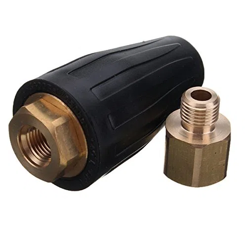 KingLan 3600Psi Hidrolimpiadora Turbo Boquilla Rotativa 250Bar M18 * 1.5 Kit Giratorio-Rotativo Herramienta