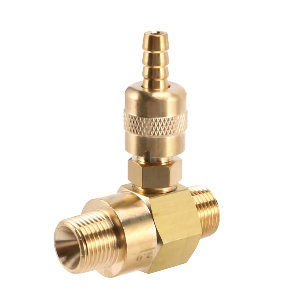 4X Inyector de Aguas Abajo para Lavadora una Presión, Kit de Inyector de Lavador una Presión, Inyector de Jabón, Conexión Rápida de 3/8 Pulgadas, 4000 PSI