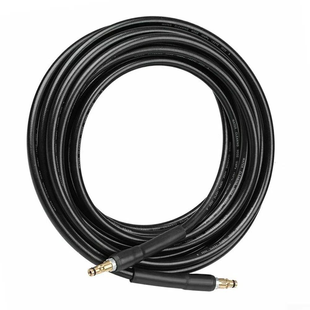 Manguera de repuesto para lavadora a presión para la serie K2-K7 de conexión rápida, compatible con manguera de extensión de alta presión de 180 bar 2610 PSI con ajuste de latón para modelos K2 K4 K5