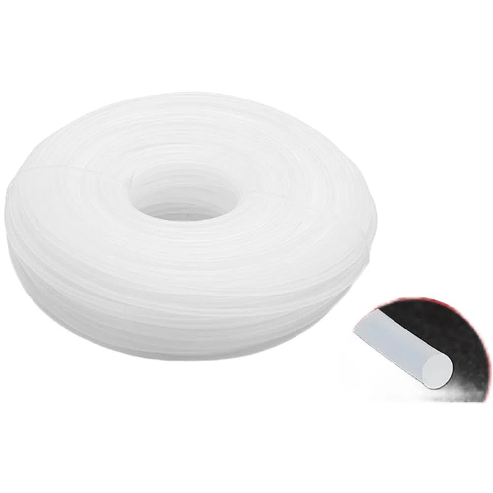 Línea profesional de alambre de acero de 3 mm, cuerda de hierba de nailon resistente para cortacésped, cuerda de corte de malas hierbas de alta resistencia