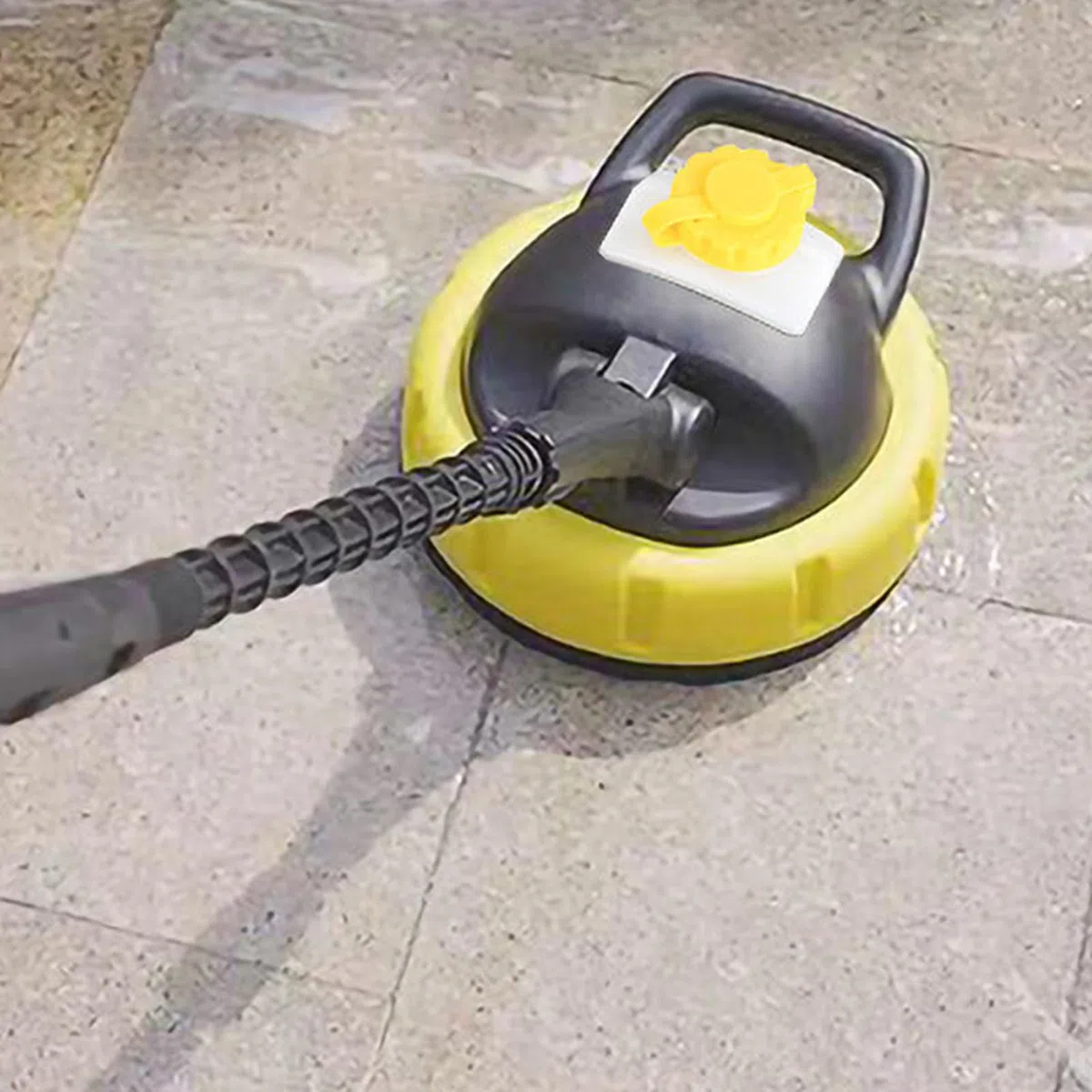 Limpiador De Hormigón Para Hidrolimpiadora Accesorio Hidrolimpiadora Mango | Limpiador de Patios Accesorios De Hidrolavadora Para Patios, Entradas, Terrazas, Aceras, Vallas, Coches, Camiones