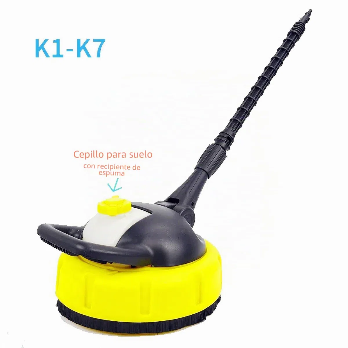 Limpiador de terraza Cepillo rotativo para serie Karcher K2-K7, T-Racer y lavadora a presión