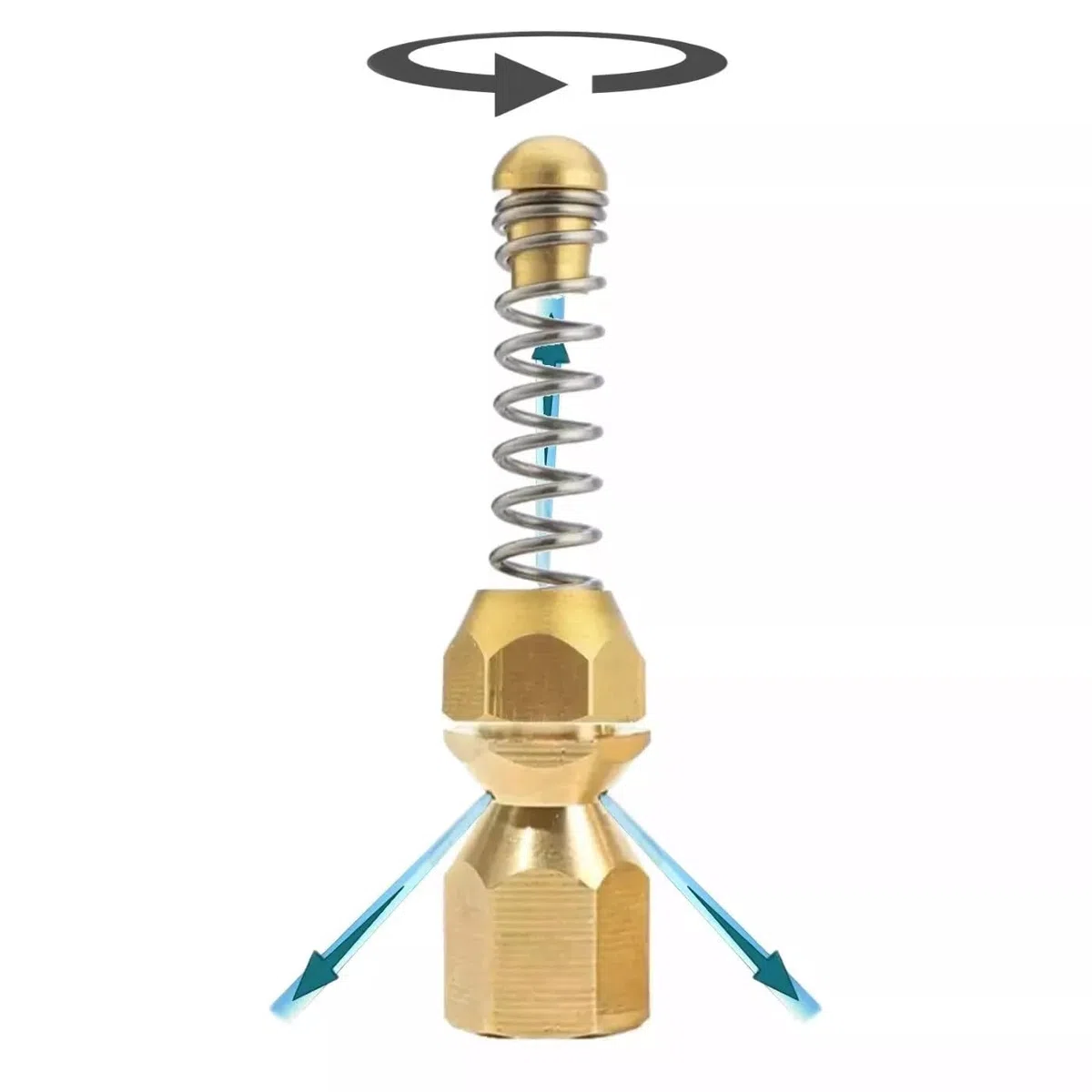 M&M Smartek manguera desatascadora 15 m boquilla espiral, para Kärcher | Kit desatascador con manguera, adaptadores y boquillas según variante; comprobar conexiones, presión, contenido y equipo.
