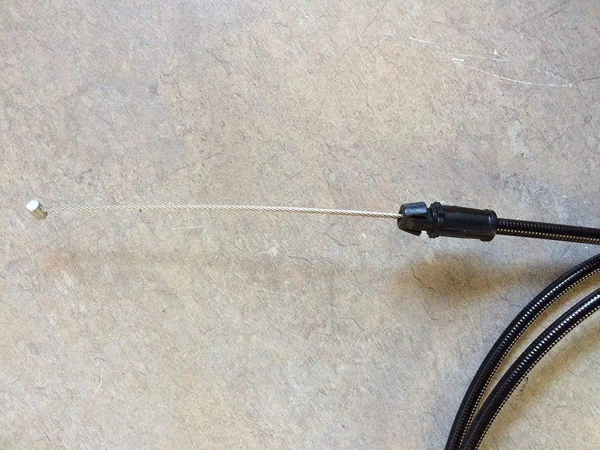 Swisher 18817 - Cable de enganche para cortadora de césped de corte rugoso 18817, 114 de largo, accesorio para cortacésped