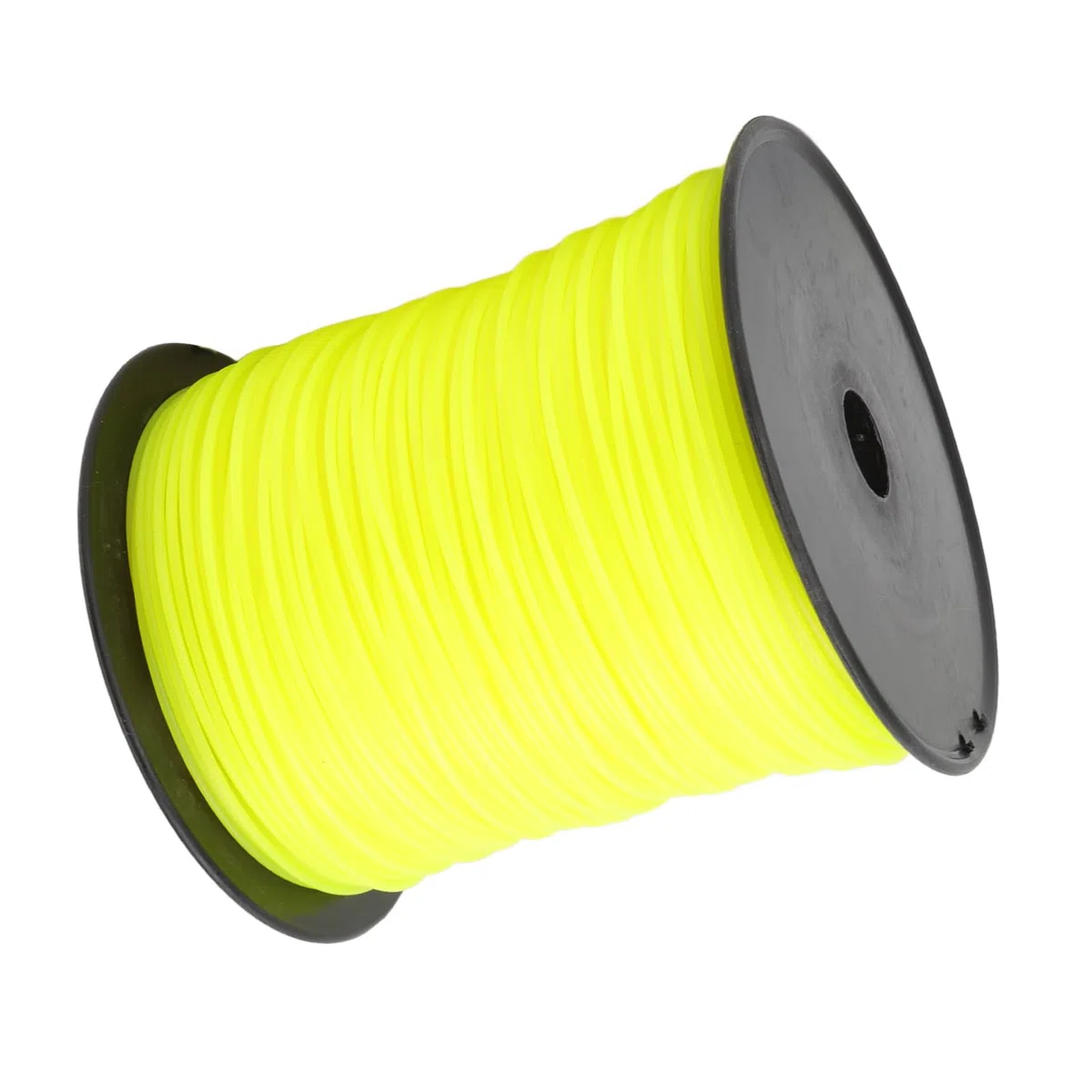 Qcwwy Hilo de Desbrozadora de Nailon Resistente para Cable de Repuesto de Carrete Duradero para Mantenimiento de Jardín, Alambre de Desbrozadora de bajo Ruido para Usuarios de