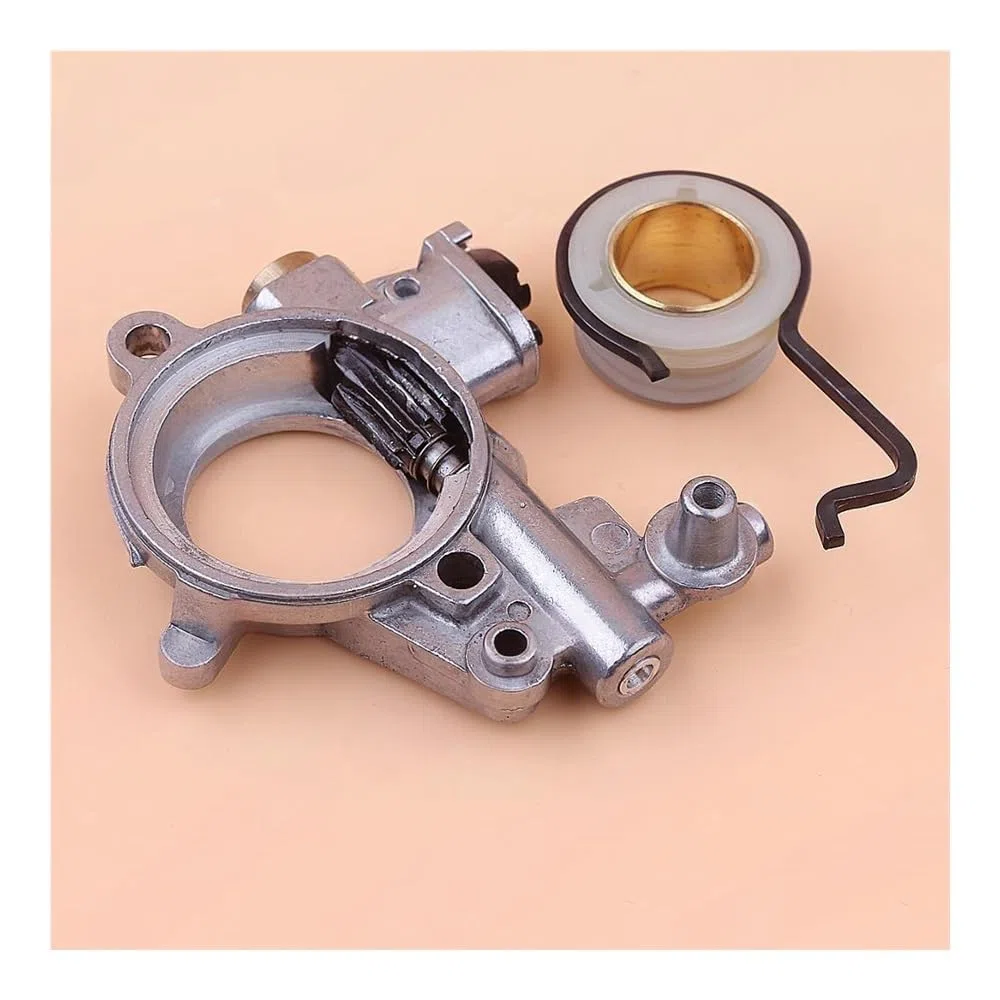 Kit de Engranaje helicoidal de Aceite Compatible con MS382 MS 382, ​​Repuesto de Motosierra, Piezas de Motor de Motosierra