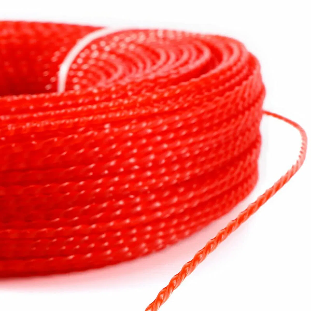 100 m x 2,4 mm Cable De Nailon para Cortacésped, Línea De Desbrozadora, Alambre para Cortacésped Giratorio para Jardín