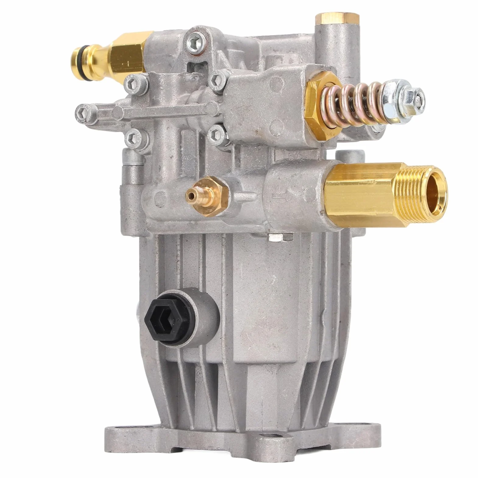 FTVOGUE Bomba de Lavadora de Alta Presión Bomba de Lavadora Eléctrica de Eje Horizontal de 3/4 pulg. 2610‑3000PSI 2.2‑2.4GPM para Paredes, Cercas, Casas, Aceras, Vehículos