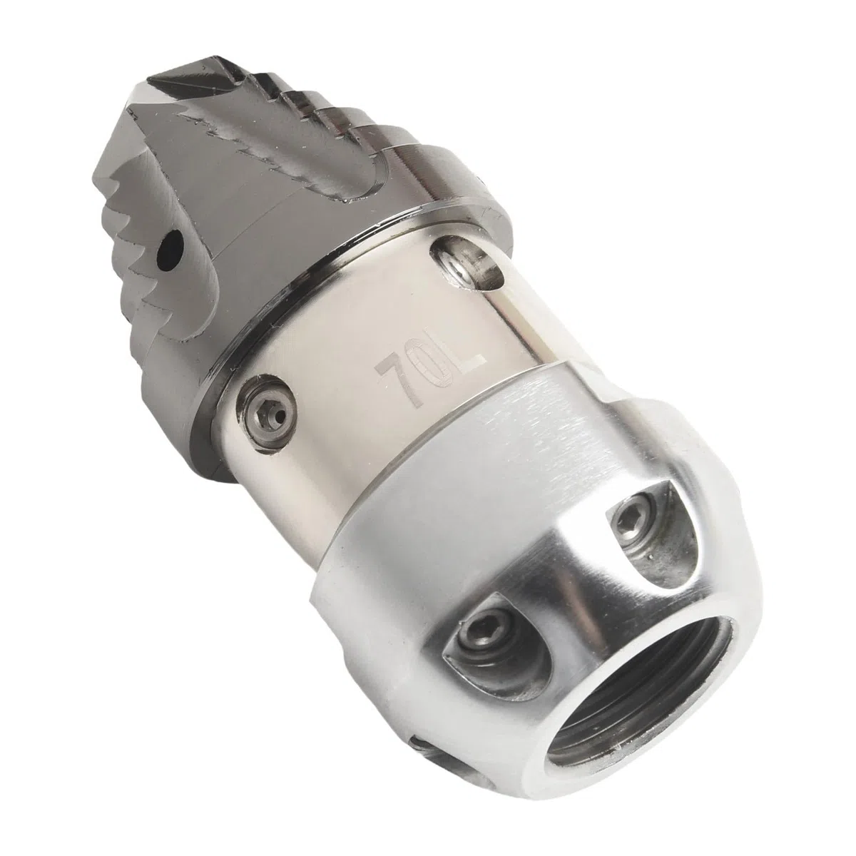 Boquilla de acero inoxidable para boquilla de 360 grados de alta presión para lavadora, alcantarillado, chorro, rociador de agua, dragado, limpieza de lodos, rosca G1/2