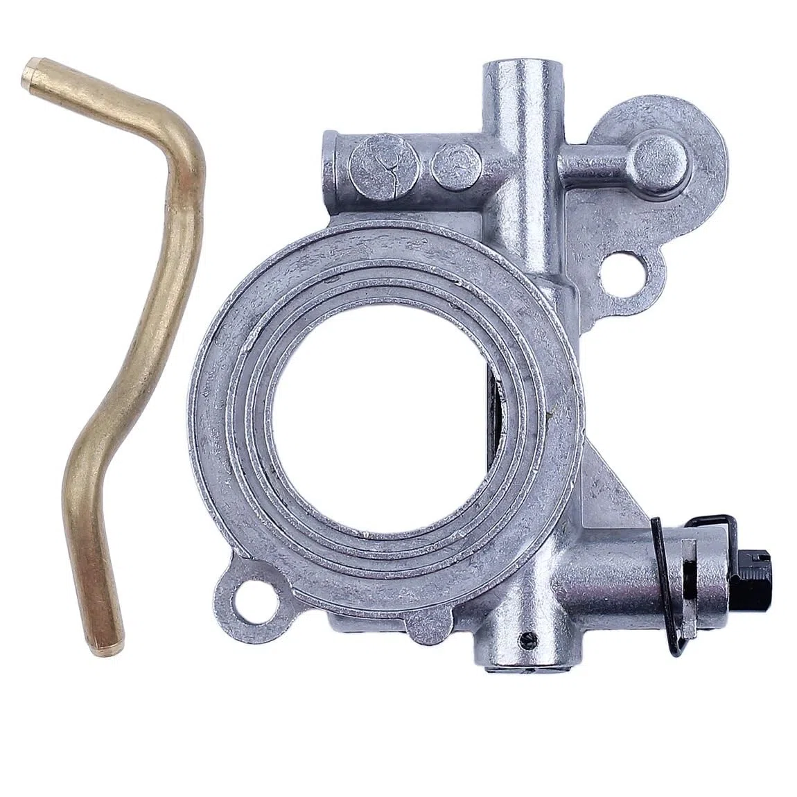Conjunto de Aceite con tubería Compatible con Husqvarna 362, 365, 371, 372, Jonsered 2063, 2165, 2071, 2171, Piezas de Motosierra 503774301