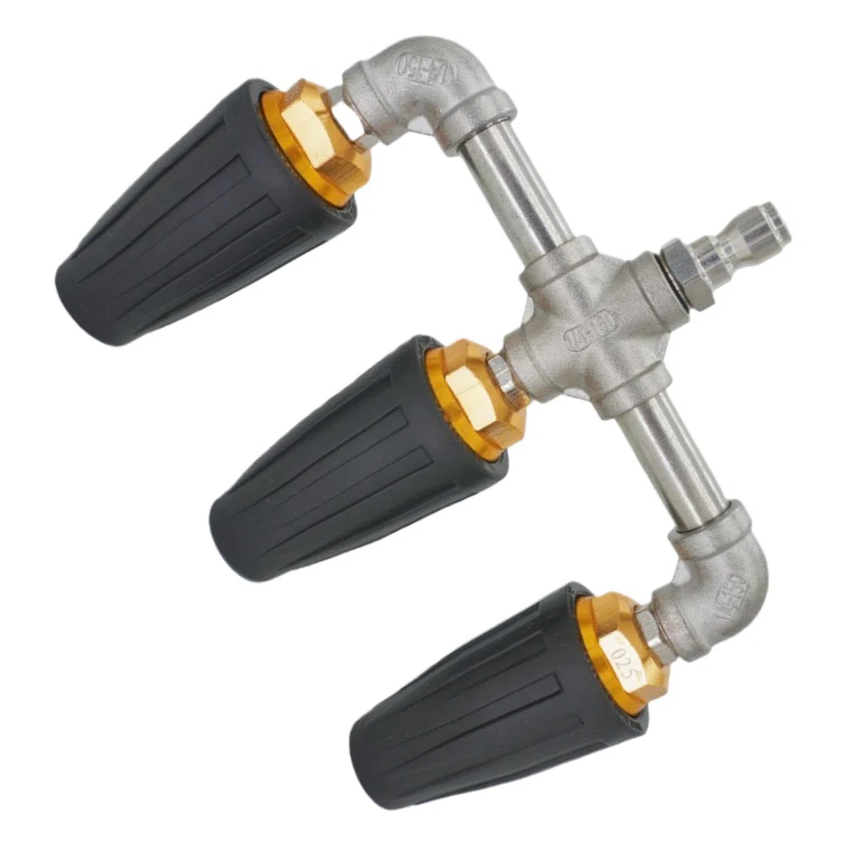 Boquilla Triple Turbo 4000 PSI Resistente Con 360 Grados | Boquilla Turbo para Hidrolimpiadora En Entradas Casas Vehículos Jardines Pavimentos Vallas Suelos Paredes