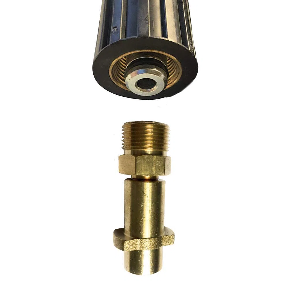 M&M Smartek manguera desatascadora boquilla giratoria, para Kärcher, M22 | Kit desatascador con manguera, adaptadores y boquillas según variante; comprobar conexiones, presión, contenido y equipo.