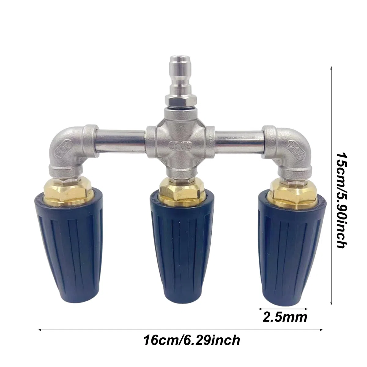 Boquilla Turbo Para Limpiadora A Presión Repuesto Para Boquilla Turbina 275 | Punta Turbo Para Hidrolavadora Accesorios Para Paredes, Vidrio, Ladrillo, Concreto, Calzadas Y Jardines