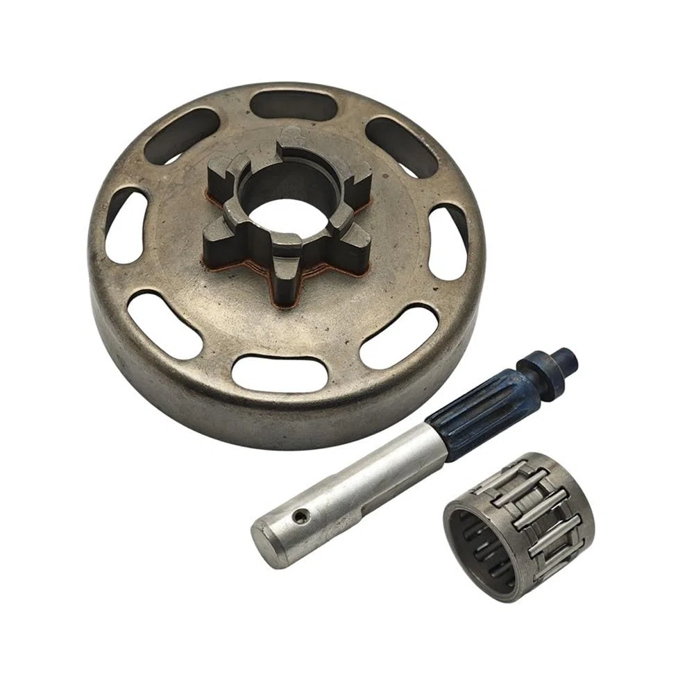 Conjunto de pistón de Aceite for Motosierra de 3/8"-6T, Embrague, piñón y Tambor, Compatible con Modelos 135, 140, 135E y 140E Serie E, Repuesto for Herramienta de jardinería.