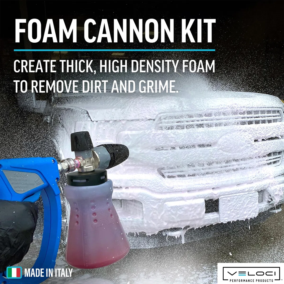MTM Hydro Ultimate PF22.2 Foam Cannon Gun Kit for Pressure Washer, High Pressure Foam Power Washer Attachment, Foam Lance for Auto Detailing, Car Washing, Boats, Roofs, Adjustable Nozzle