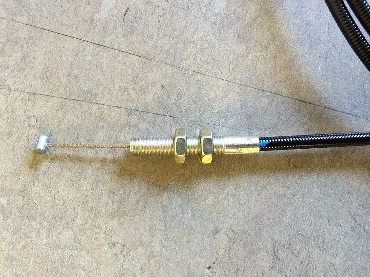 Swisher 18817 - Cable de enganche para cortadora de césped de corte rugoso 18817, 114 de largo, accesorio para cortacésped