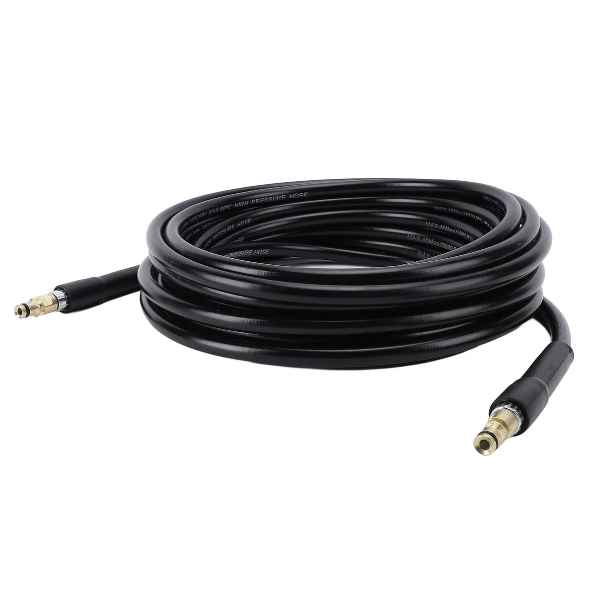 Manguera de lavadora de alta presión, alambre de acero tejido, goma, manguera de extensión de repuesto resistente para lavadora eléctrica K2 a K7, limpieza de entradas de (20M)