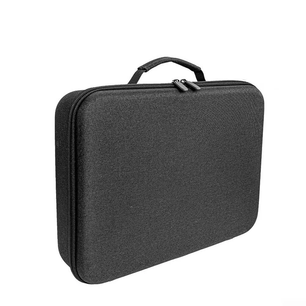 Compatible con Ecovacs W1s W2s W920 Bolsa de almacenamiento EVA Funda rígida Mango portátil para limpieza de ventanas Robot Protección (A)