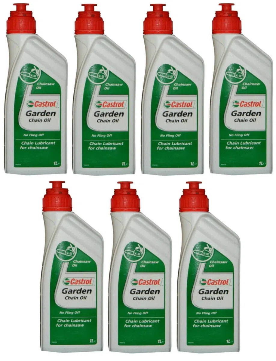 Castrol - Aceite para cadena de jardín, lubricante para cadenas de motosierra, 7 litros