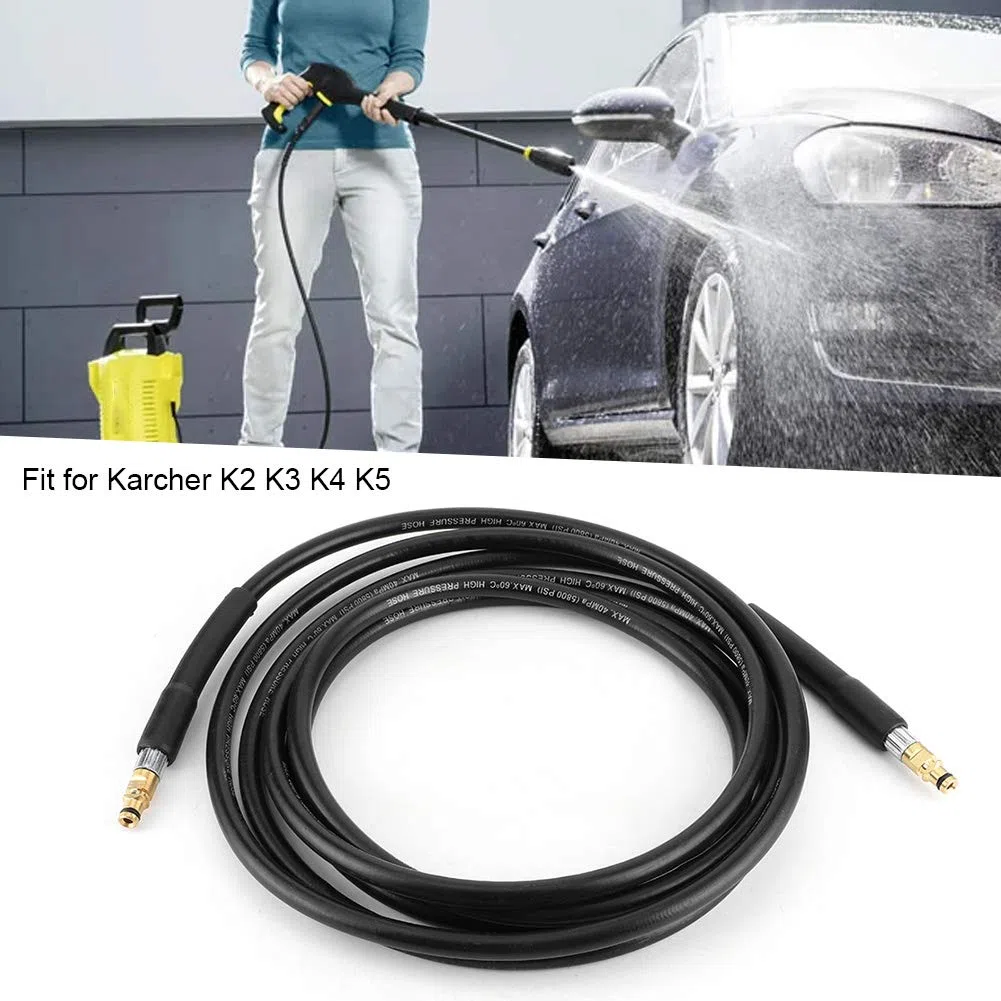 Manguera de repuesto para lavadora eléctrica de alta presión, manguera de limpieza de agua para coche Karcher K2 K3 K4 K5 (10 m)