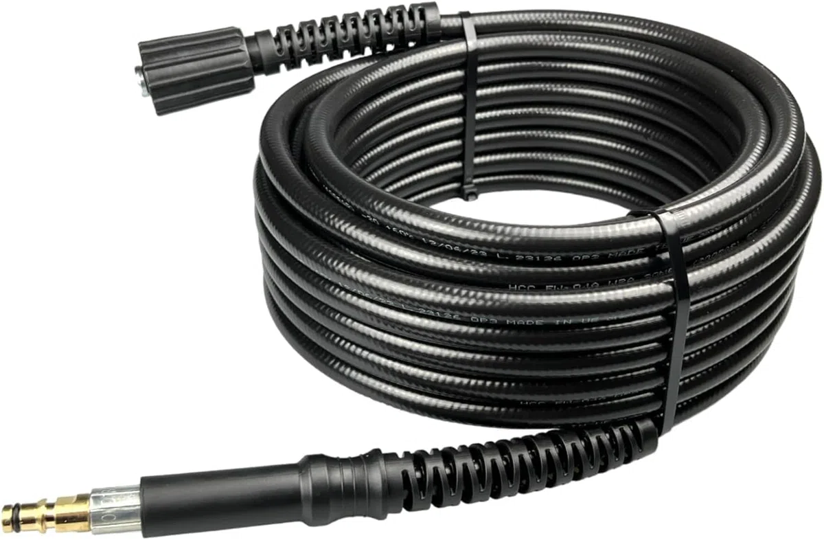 Manguera de alta presión de calidad premium para limpiadores de alta presión Kärcher K2 - K7 originales / Quick Click con M22 IG / 2.641-706.0/26417060 / 2641706/2641-7060 - Longitud seleccionable (40