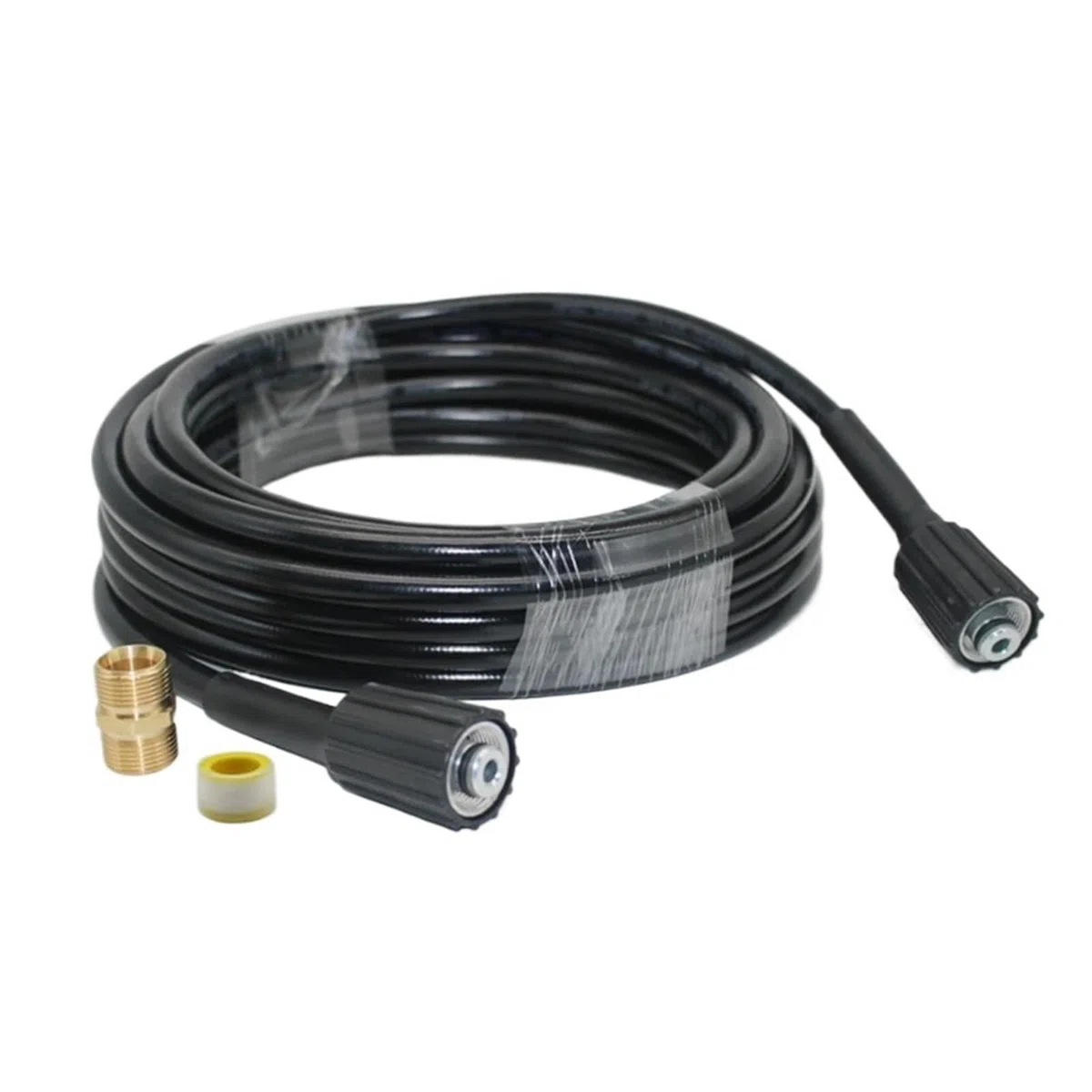 Manguera de lavadora de alta presión de 6-15 metros, cable de tubo, manguera de extensión de limpieza de agua for lavadora de coche, manguera de agua (Size : 6m)