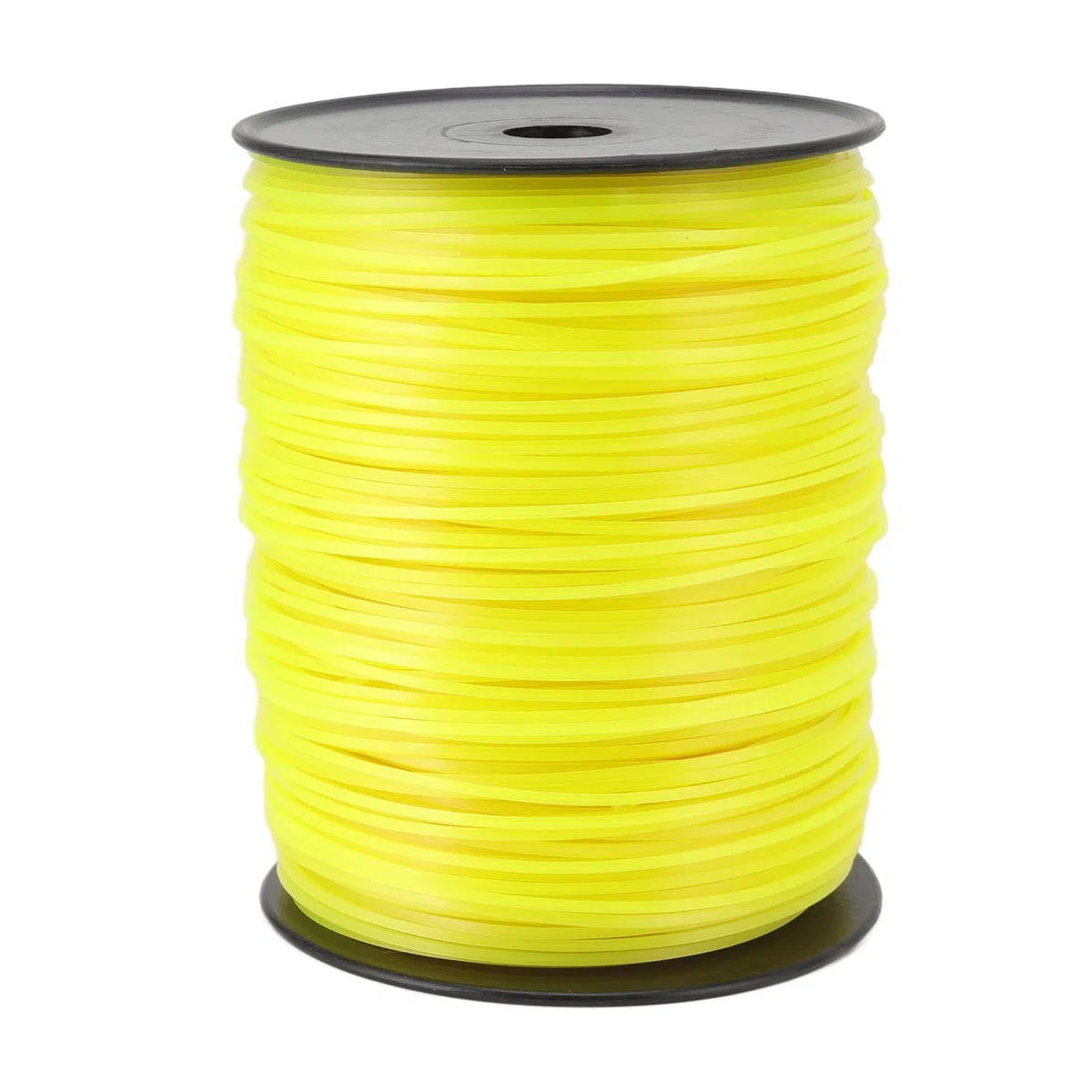 Hilo de desbrozadora de hilo de 3mm, hilo de desbrozadora cuadrada, cable de hilo para cortacésped para, amarillo (300 m/328,08 yardas)