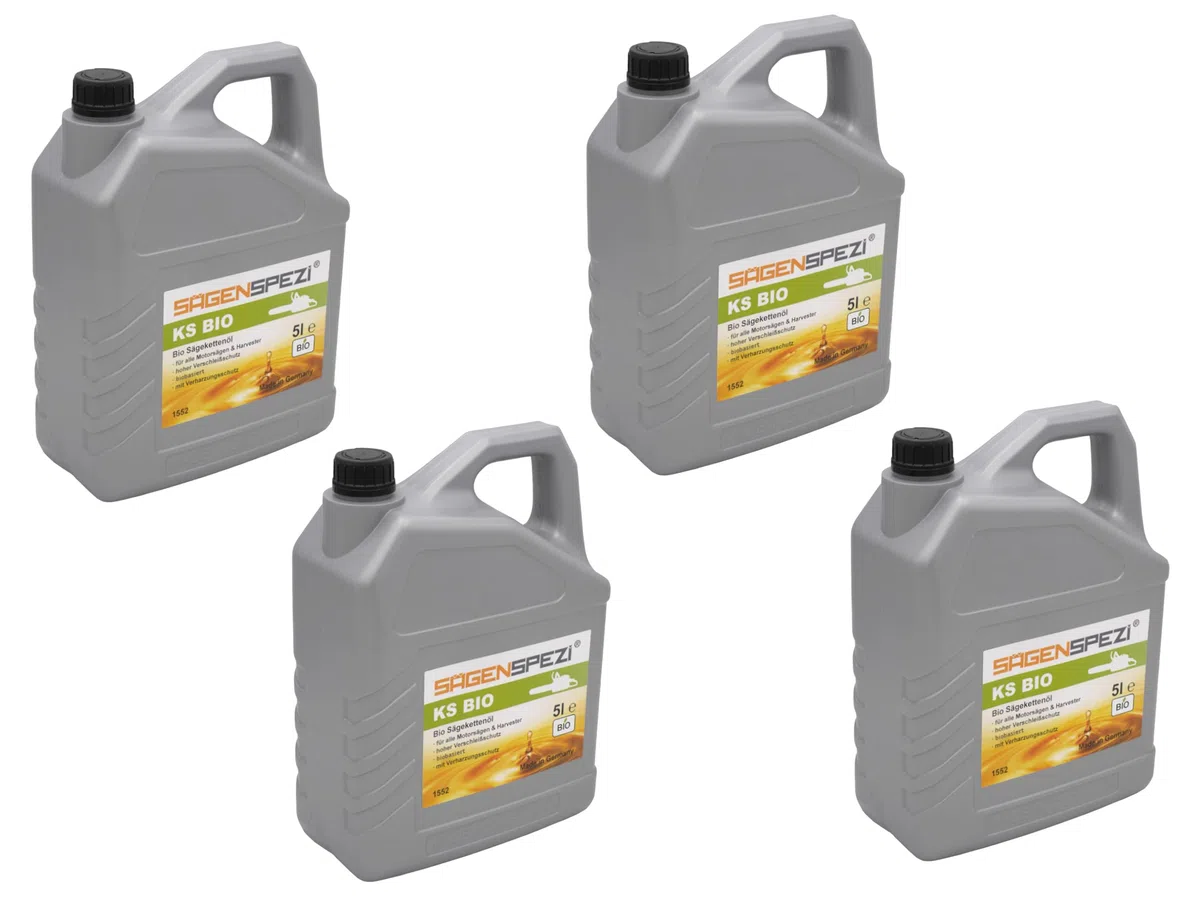 Sierra Índice 4 x 5 l kettenöl biológico para sierras
