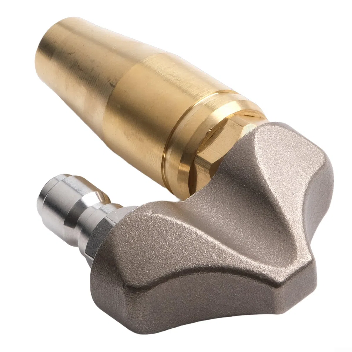 Boquilla de chorro alcantarillado Turbo inversa 3/8 pulgadas | Rotación automática de alta velocidad for lavadoras a presión