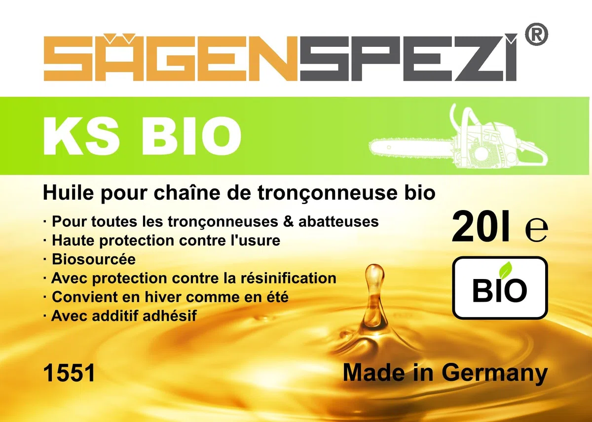 20 litros kettenöl biológico para sierras