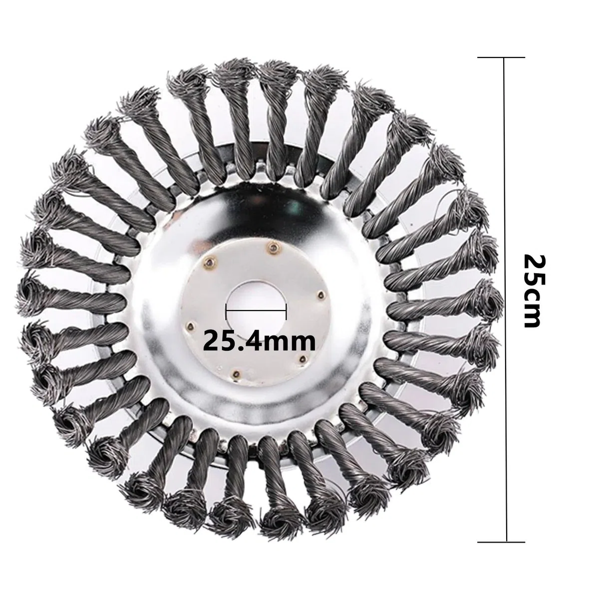 Cuchilla De Cepillo De Repuesto De Acero De 6/10 Pulgadas For Cabezal De Corte, Pieza De Repuesto De Desbrozadora | 10 inch