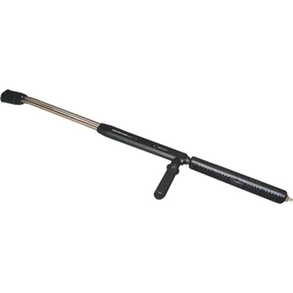 AL345 Dual Lance - Varita de doble lanza de acero inoxidable de 40 pulgadas, ventilada de 5000 PSI, con acoplador inoxidable para lavadora a presión eléctrica