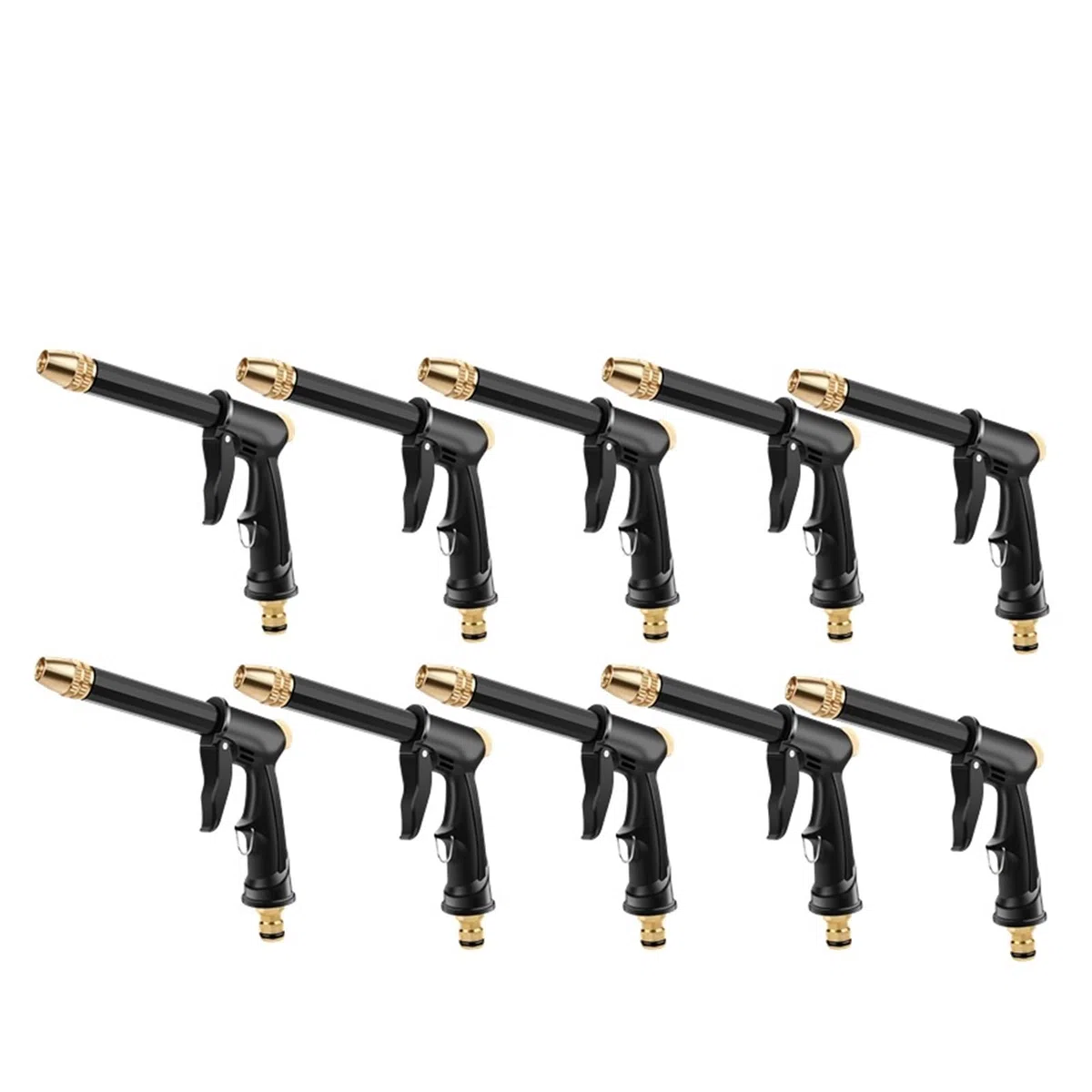 Hidrolimpiadoras Pistola De Agua De Alta Presión Portátil, Máquina De Lavado De Coches, Lavadora Inalámbrica, Herramienta De Limpieza, Manguera De Riego De Jardín, Boquilla, Pistola Rociadora(10PCS)