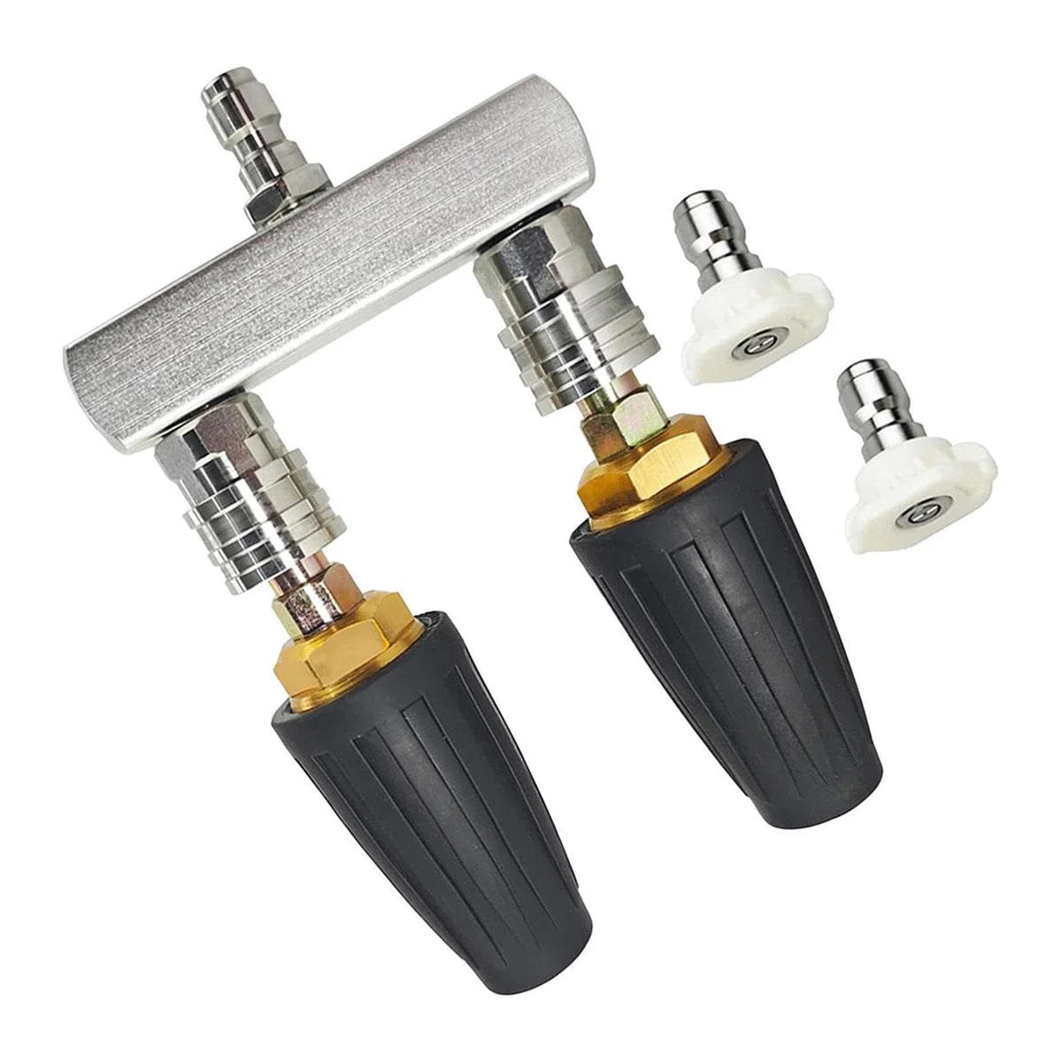 Boquilla de hidrolavadora Profesional Resistente de 4000 PSI, repuestos para máquina de Limpieza de presión con Orificio de Boquilla de turbos,