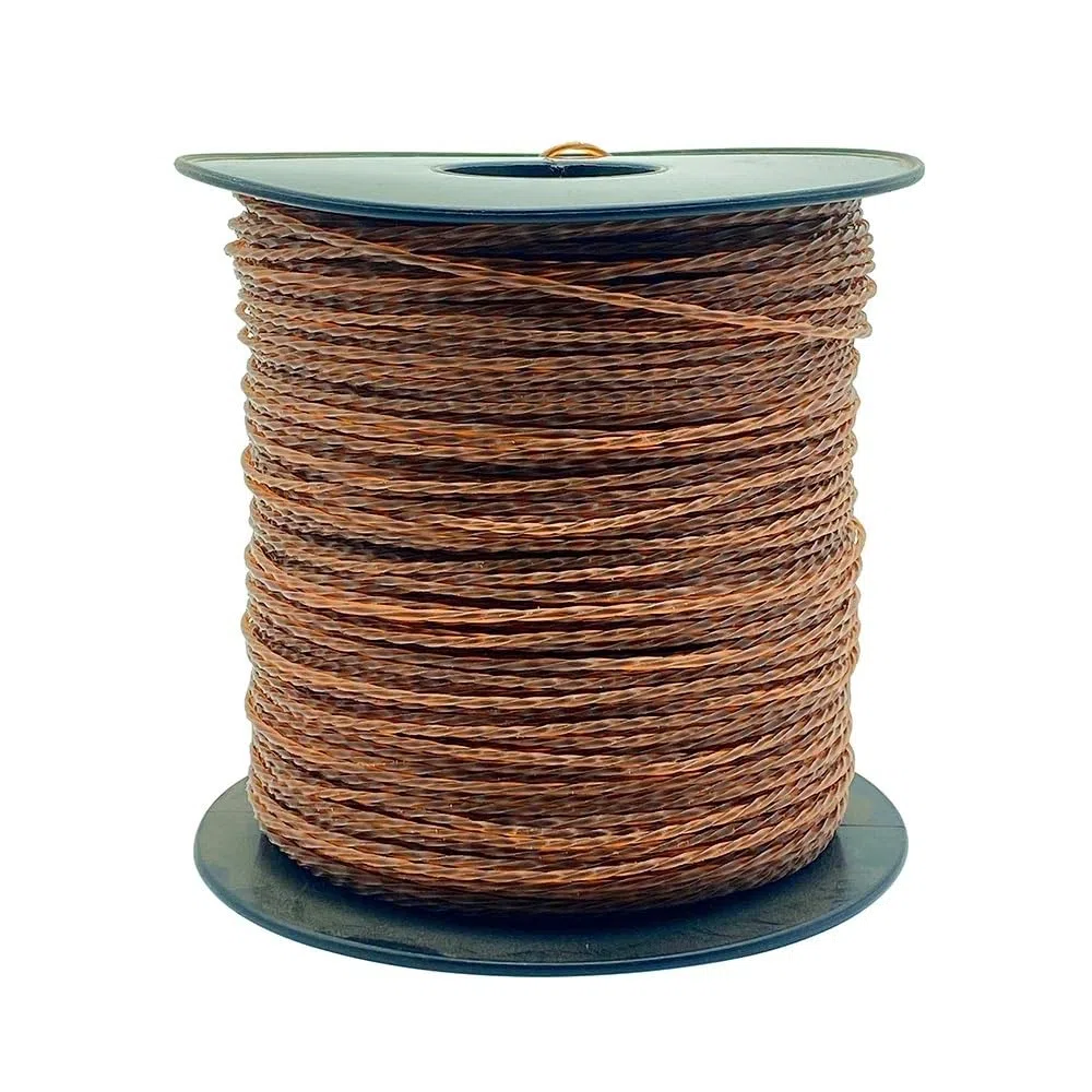 Línea de Nailon Compatible, Giro Cuadrado de 2,4 MM y 3LB para cortadora de césped, máquina de deshierbe para jardín