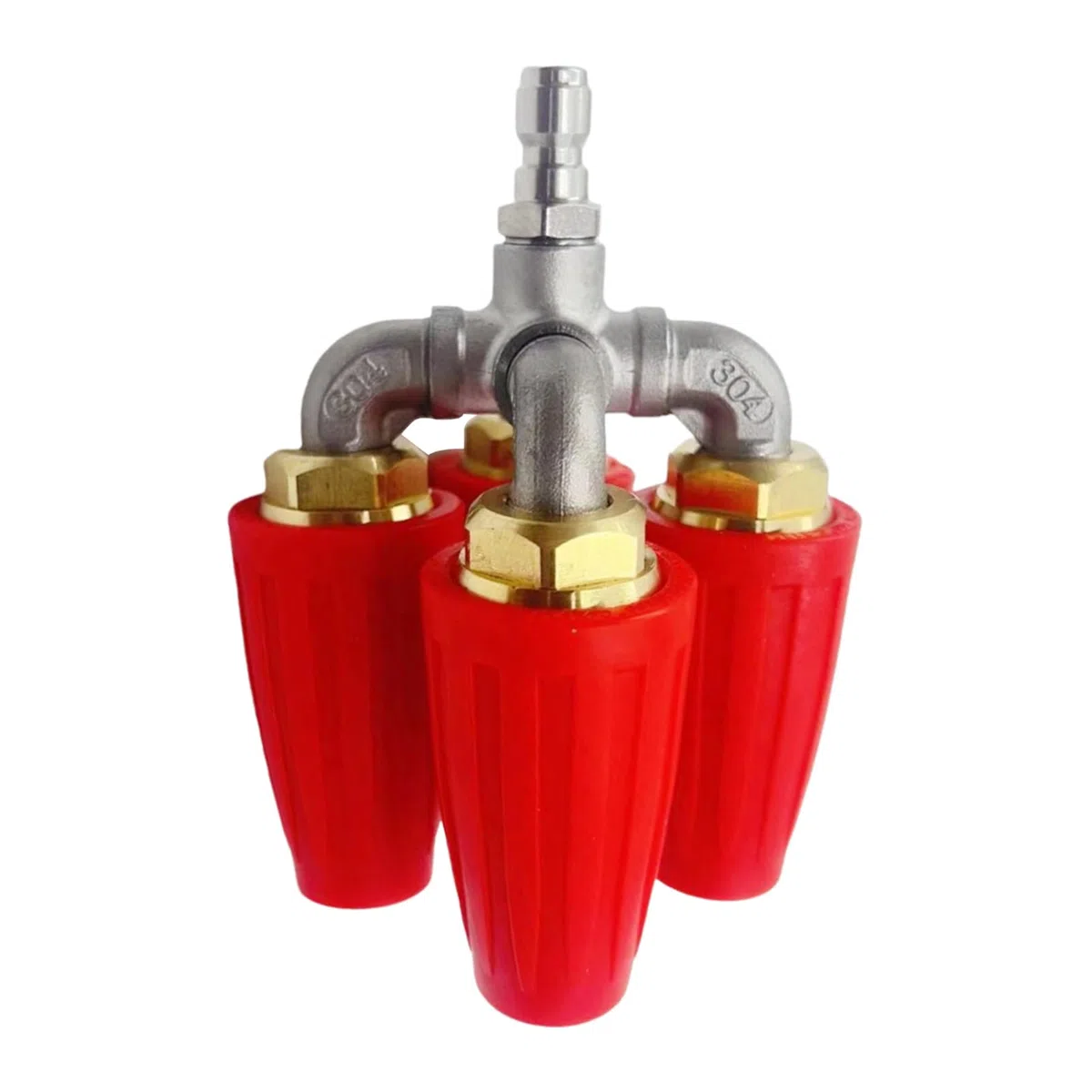 Boquilla para lavadora eléctrica, Boquilla giratoria para lavadora | Puntas para lavadoras a presión, rociador de cabezal eficiente para l