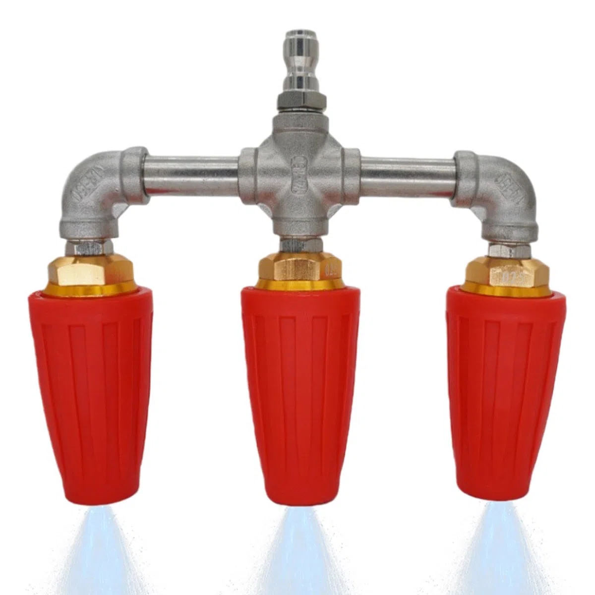 Boquilla Turbo Para Hidrolimpiadora Giratoria 360 Grados 275 Bares | Inyector Rotativo Para Limpiadora para Casa Vehículos Jardín Pavimentos Vallas Suelo Muros