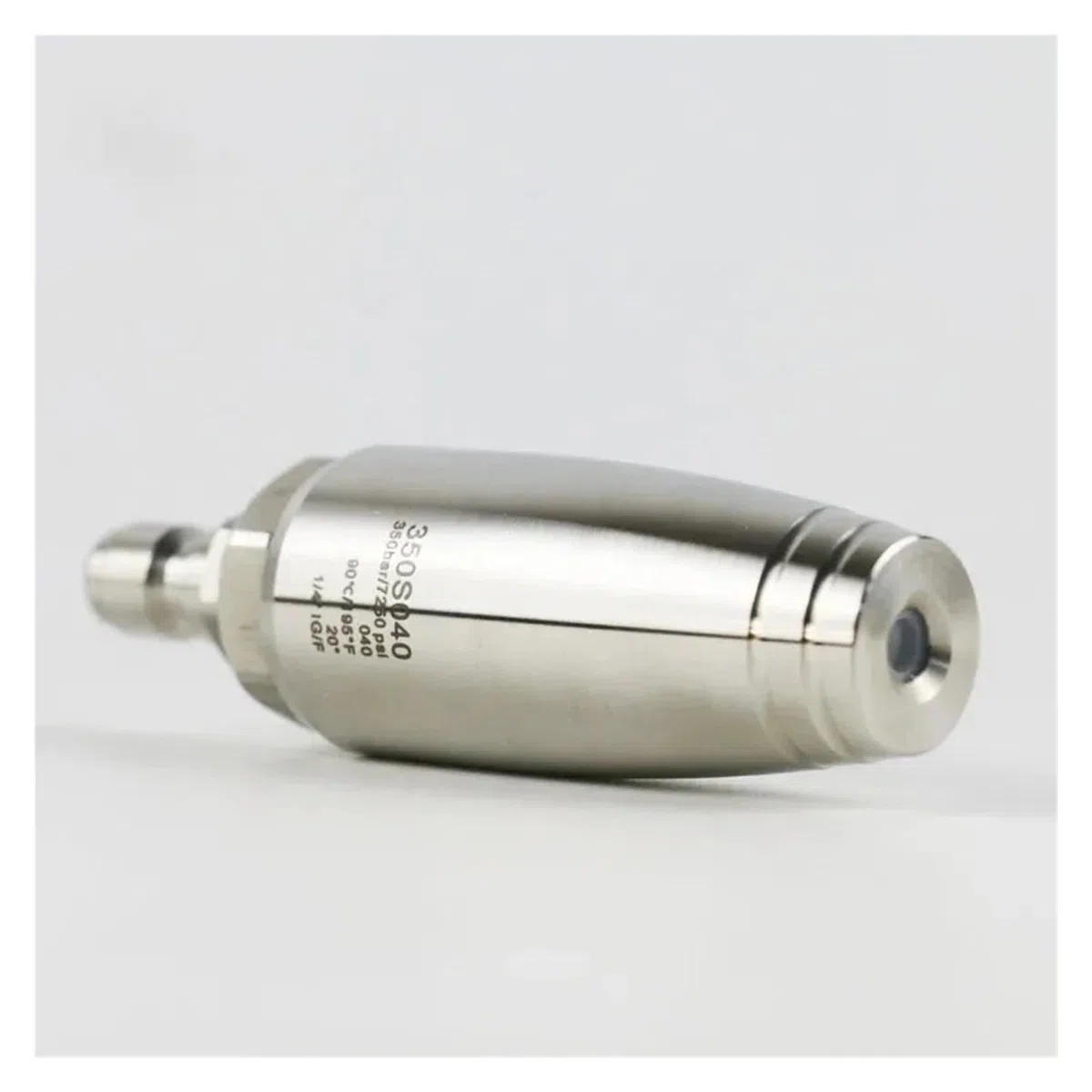 Boquilla giratoria turbo de 350 bar, 7250 PSI, conexión rápida de 1/4", núcleo de cerámica for limpieza a alta presión Boquillas