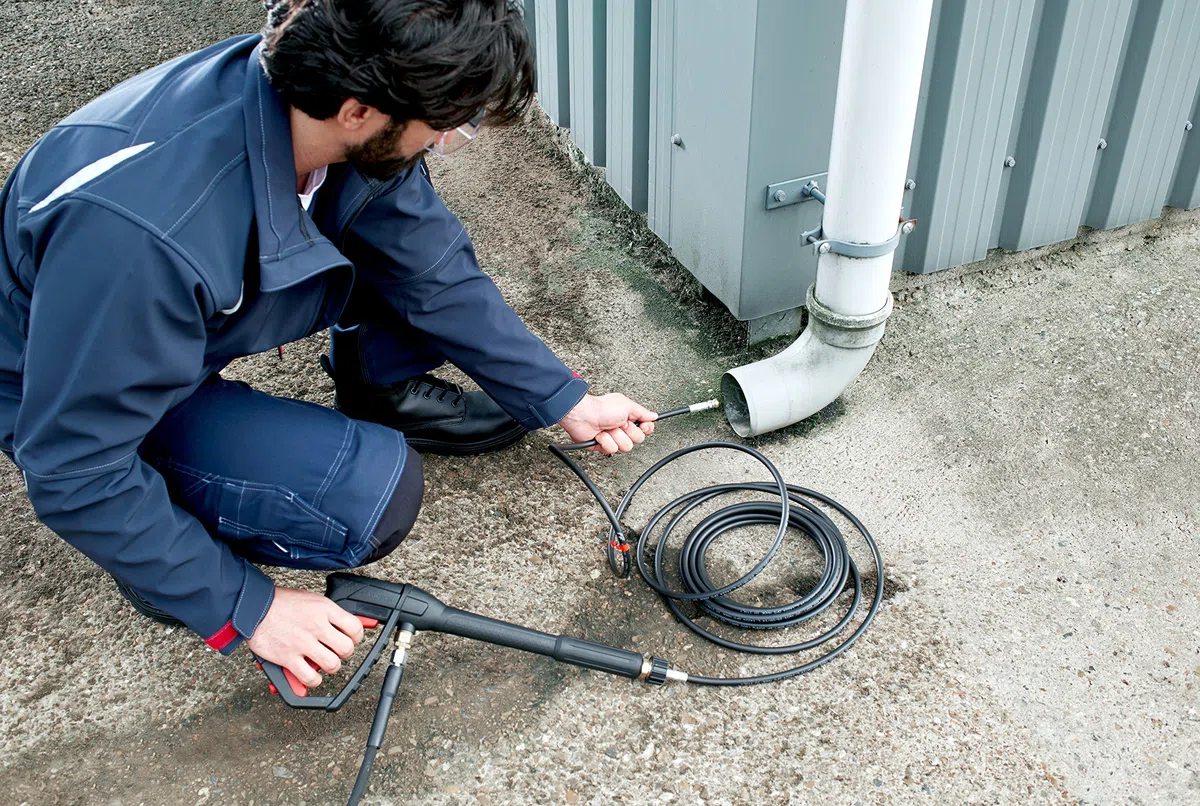 Bosch Professional Manguera limpiador de tuberías para hidrolimpiadora 8m