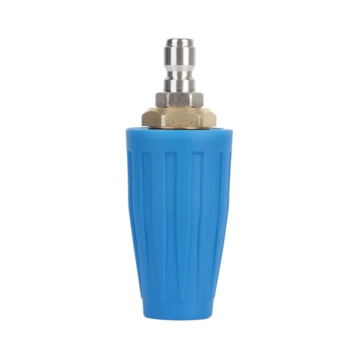 Boquilla de turbina para limpiador de alta presión Accesorio limpiador for lavadora de autos, 4000 PSI, 4.0 Gpm, boquilla turbo giratoria de alta presión, conexión rápida de 1/4"(Blue 4000psi)