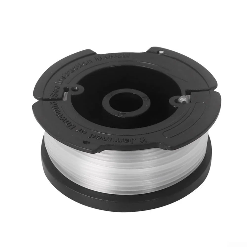 Bobina de Repuesto para Hilo de cortabordes, Carrete de alimentación automática y Repuesto de línea for Modelos de Recortadora Black & Decker, Paquete de 3