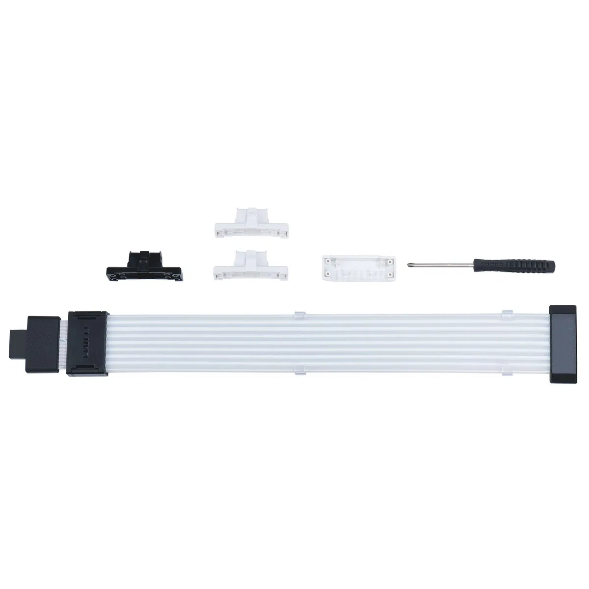 Lian Li Strimer Wireless 16-8, Cable GPU RGB 16 Pines | Cable de extensión GPU RGB direccionable, conector 12VHPWR 16 pines, control inalámbrico vía L-Connect