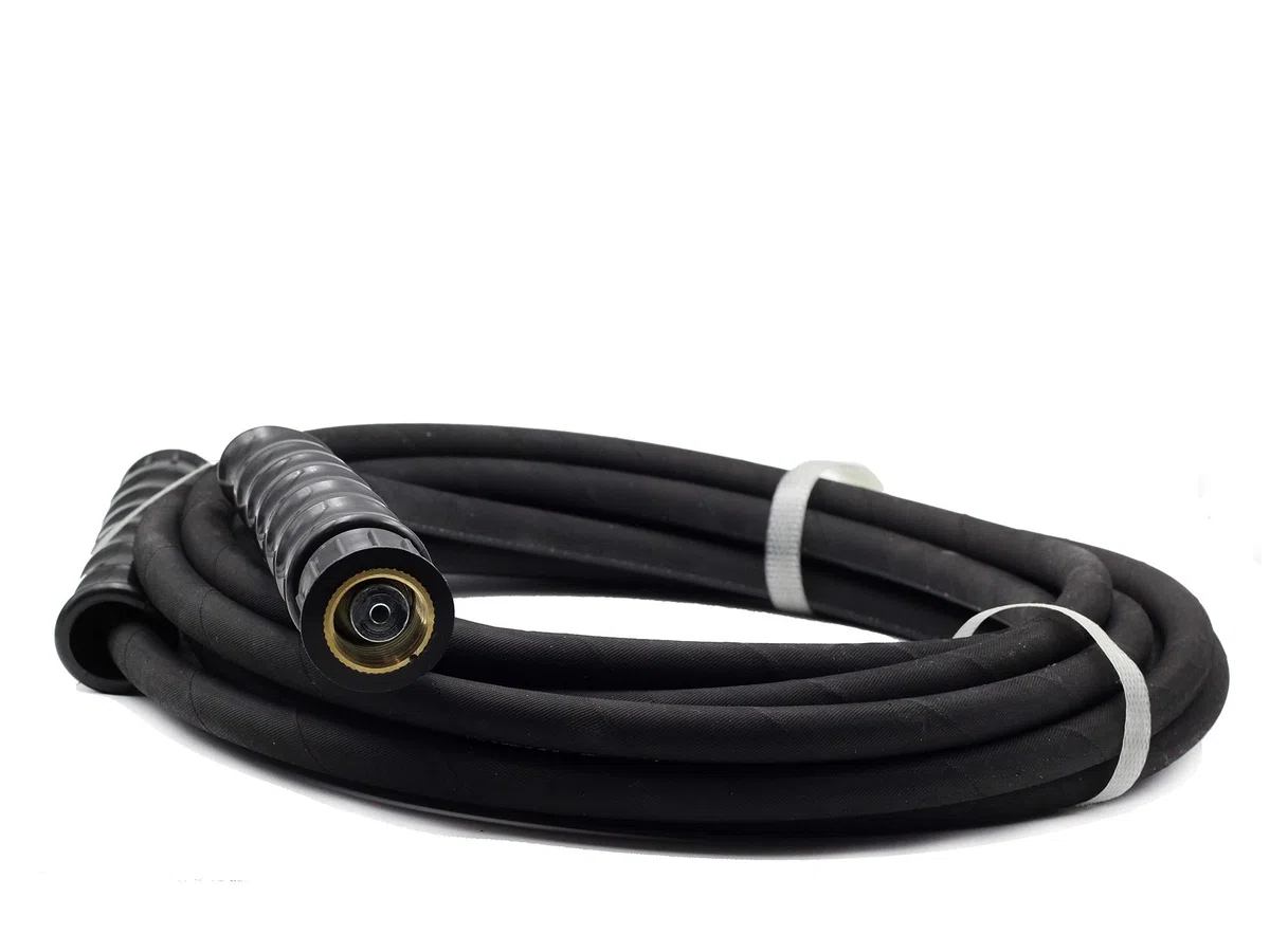 ✦3200 PSI ✦ Manguera de repuesto de goma resistente para lavadoras a presión con conector M22x1.5 (7.5m)