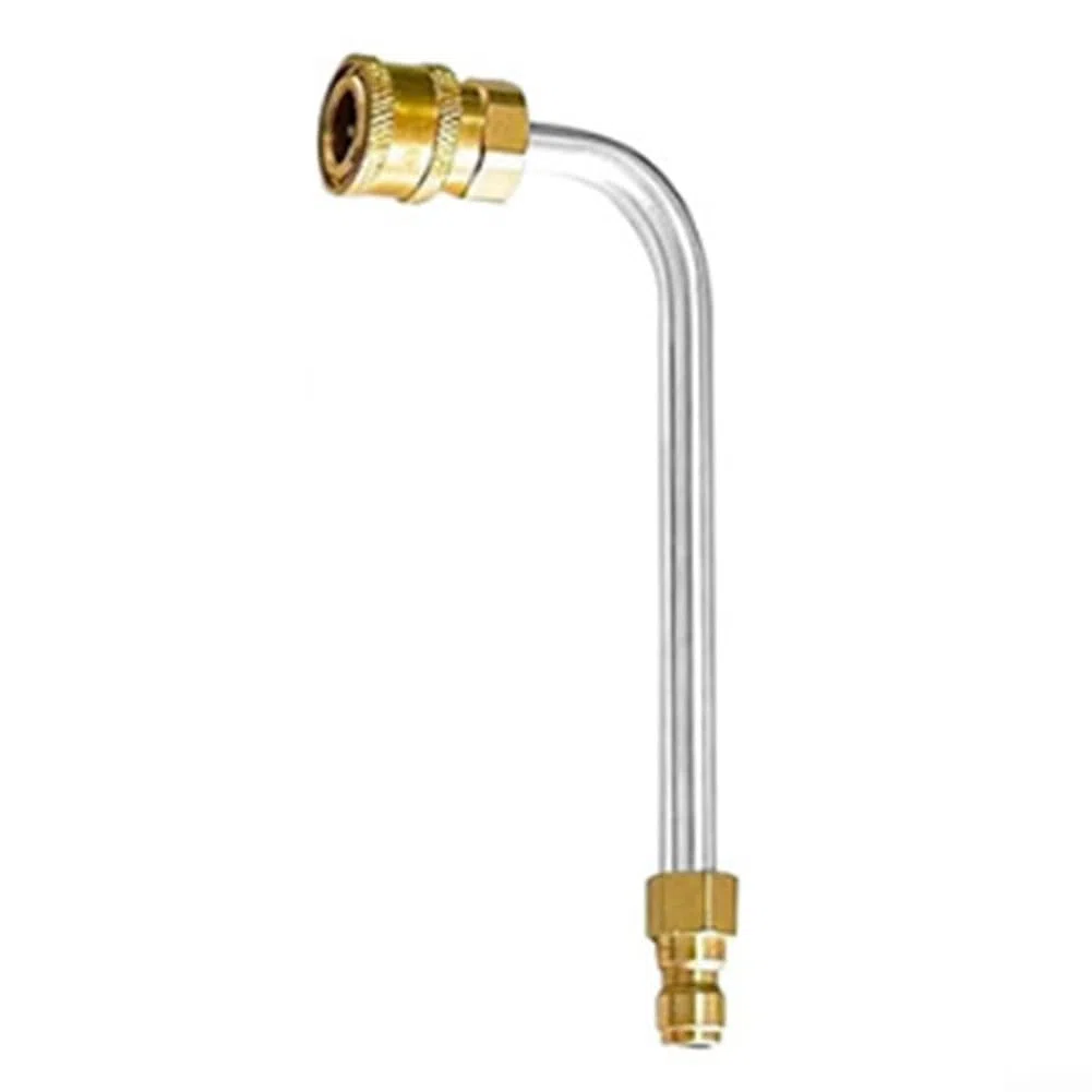 Kit de barra de extensión para lavadora a presión, varita de limpieza de canalones con 6 boquillas, lanza de pulverización de alto alcance para techo y revestimiento, varilla telescópica de 4000 PSI